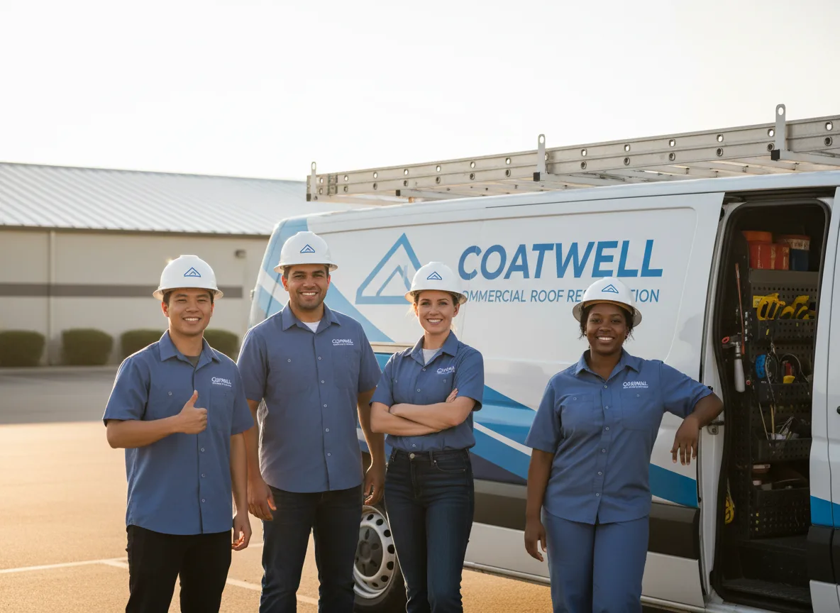 Commercial roof coating company in Fisk, MO